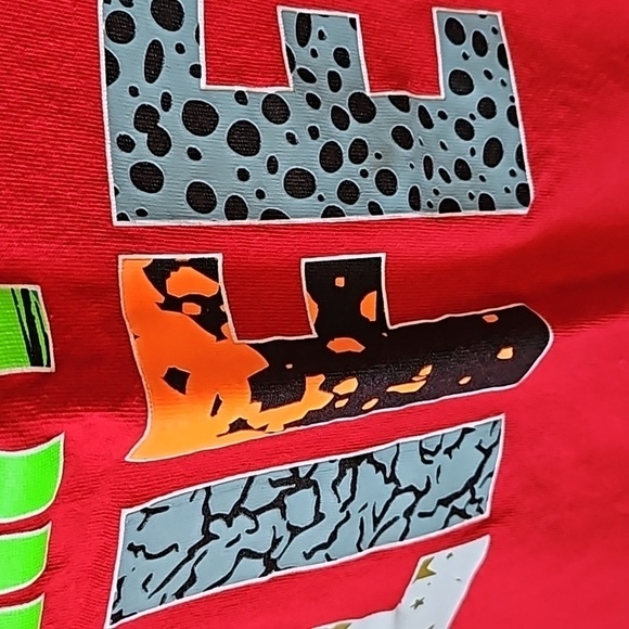 REASON Red Short Sleeve Graphic Tee - Picture 9 of 15